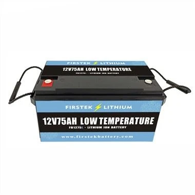 Низькотемпературний акумулятор 12 В 75 Ач LiFePO4